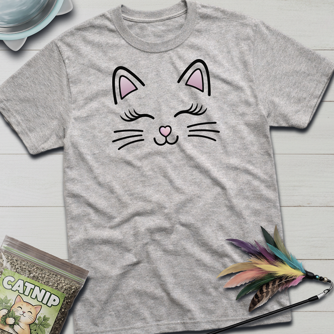 Happy Kittie Face T-Shirt
