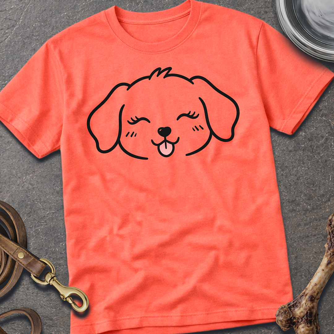 Happy Puppy Face T-Shirt