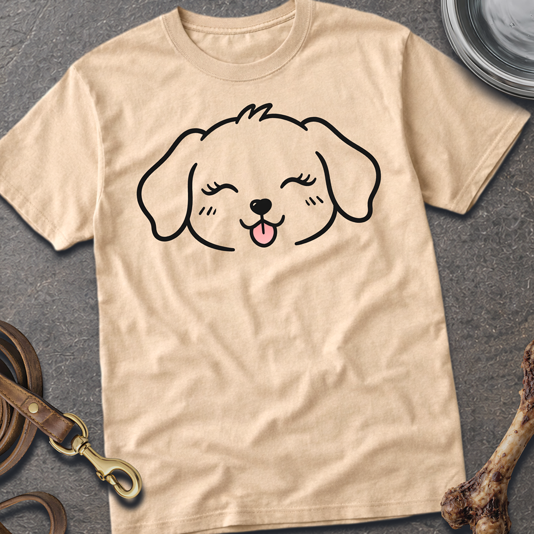Happy Puppy Face T-Shirt