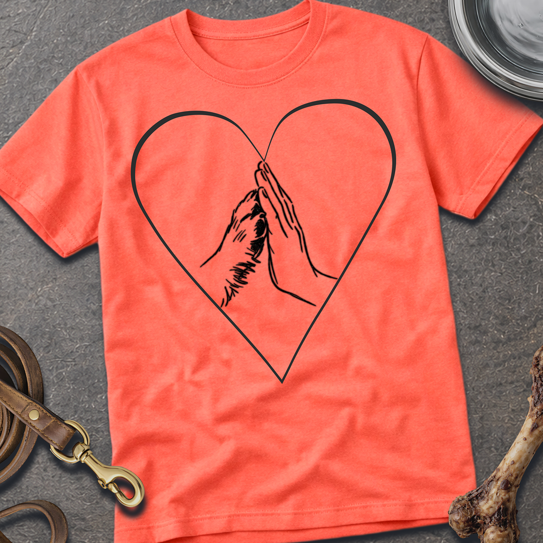 High Five Dog Paw T-Shirt