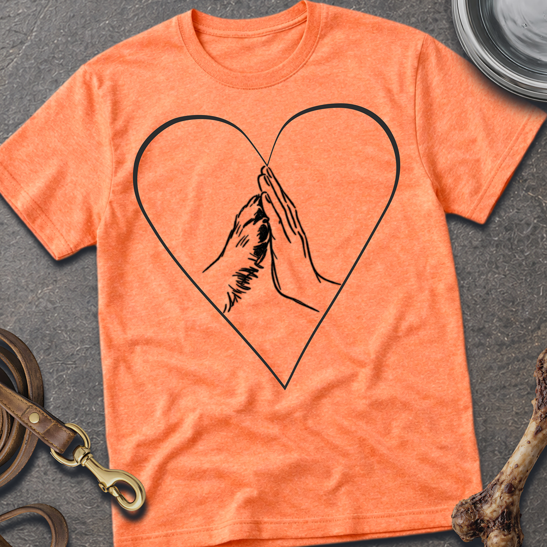 High Five Dog Paw T-Shirt