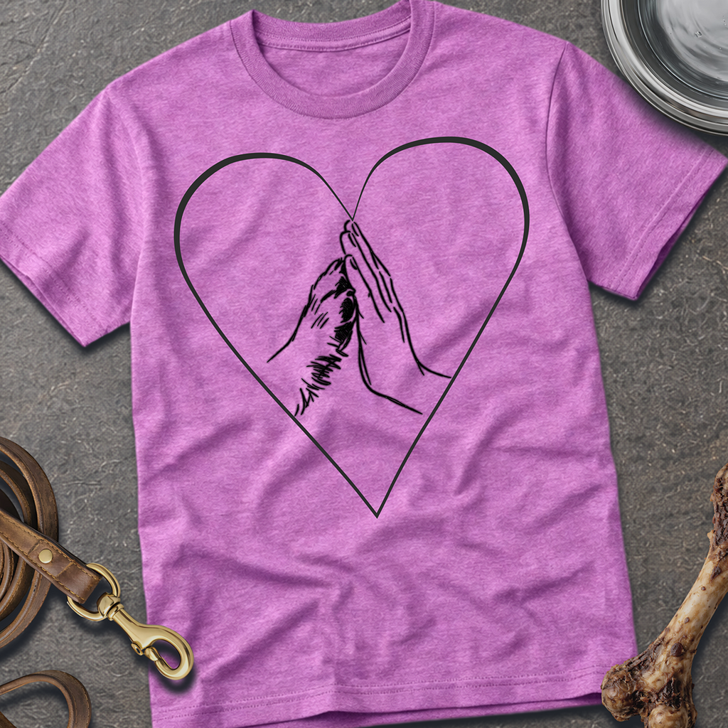 High Five Dog Paw T-Shirt
