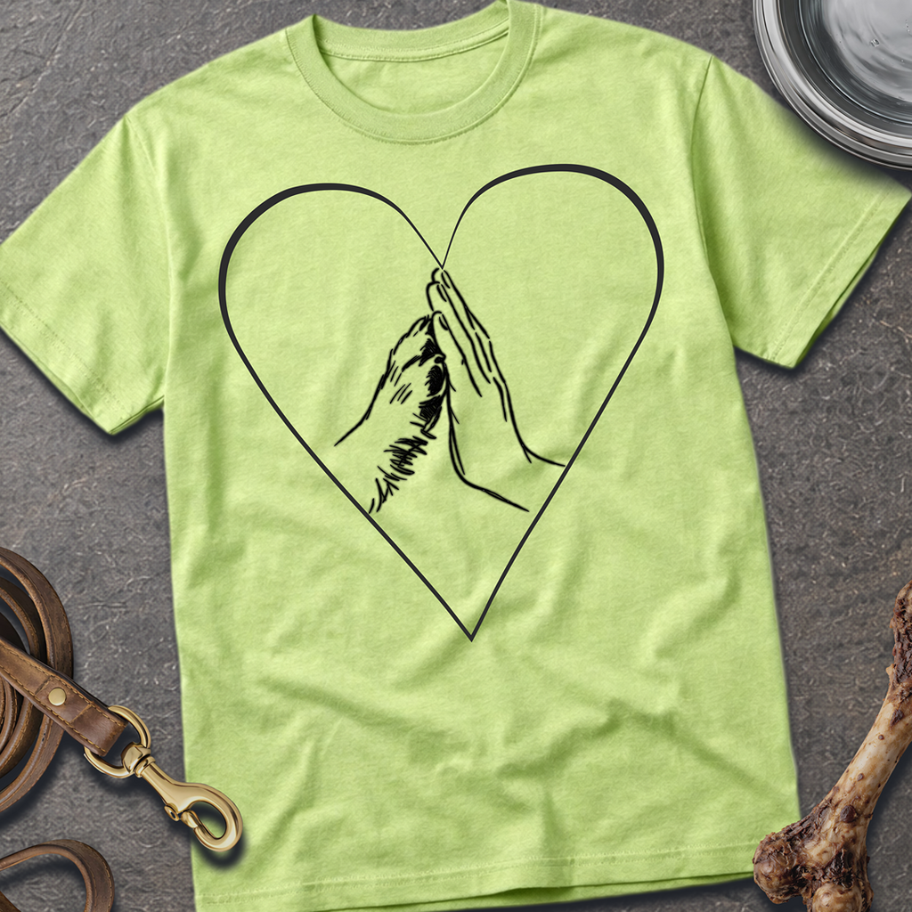 High Five Dog Paw T-Shirt