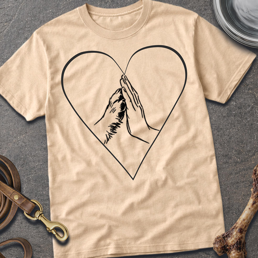 High Five Dog Paw T-Shirt