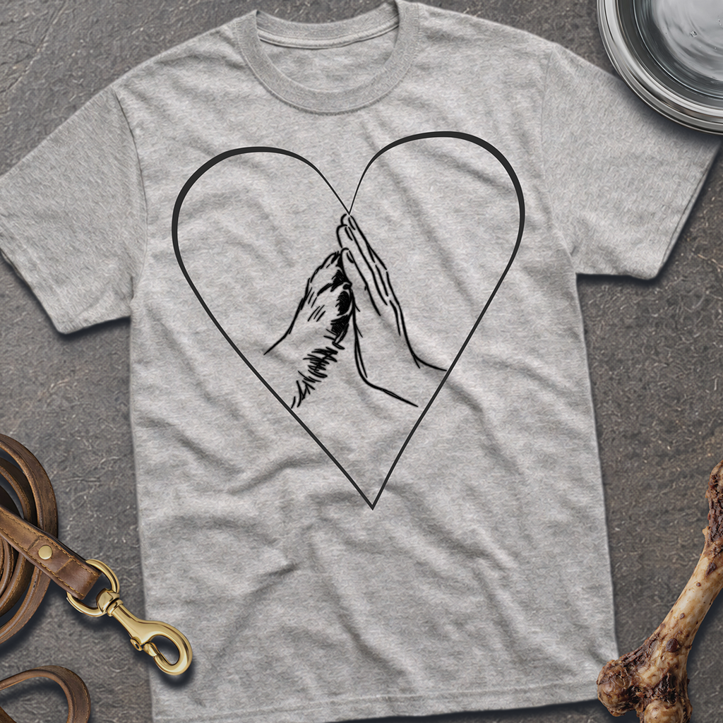 High Five Dog Paw T-Shirt