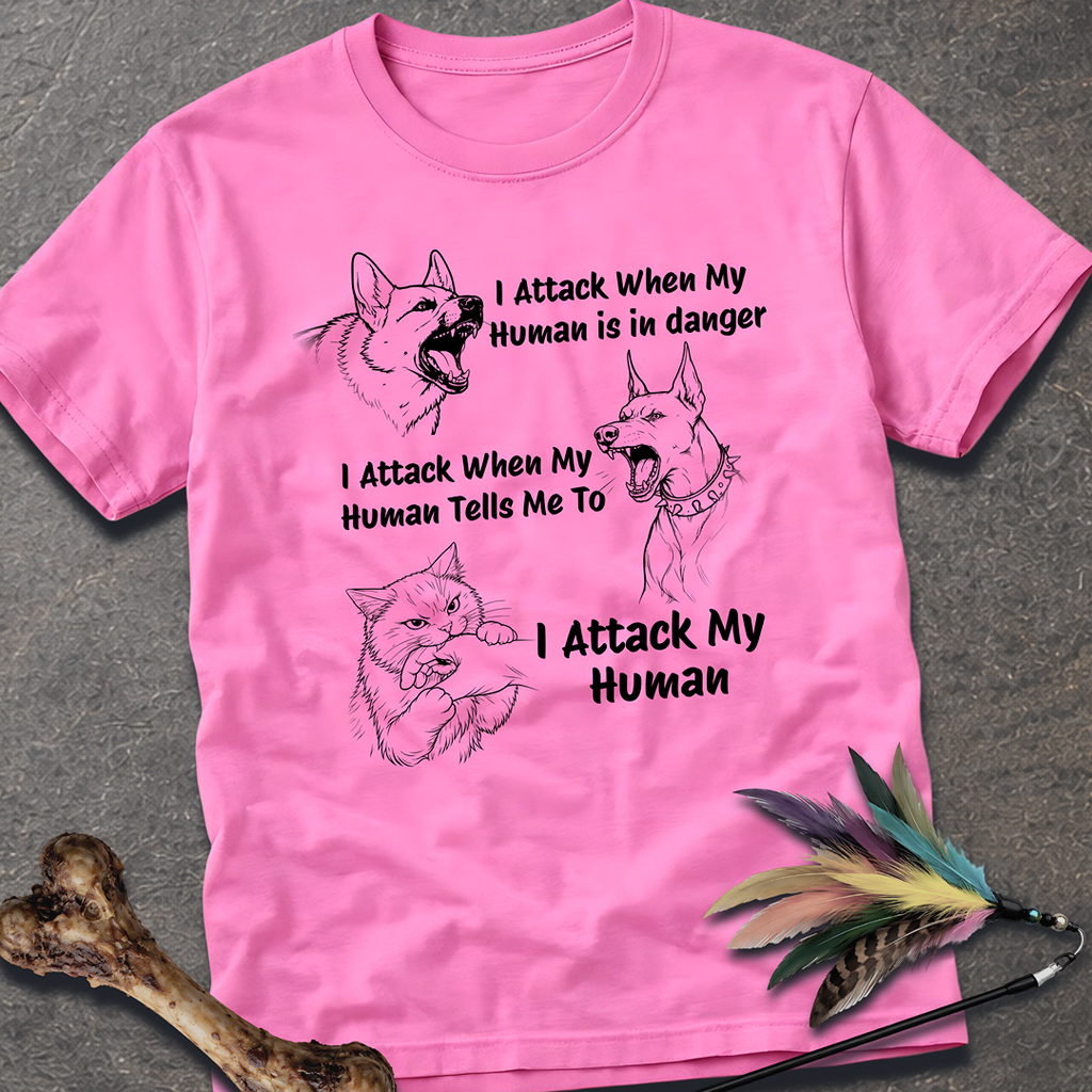 I Attack T-Shirt