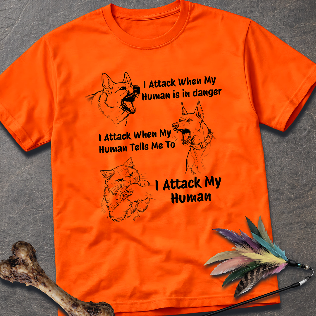 I Attack T-Shirt