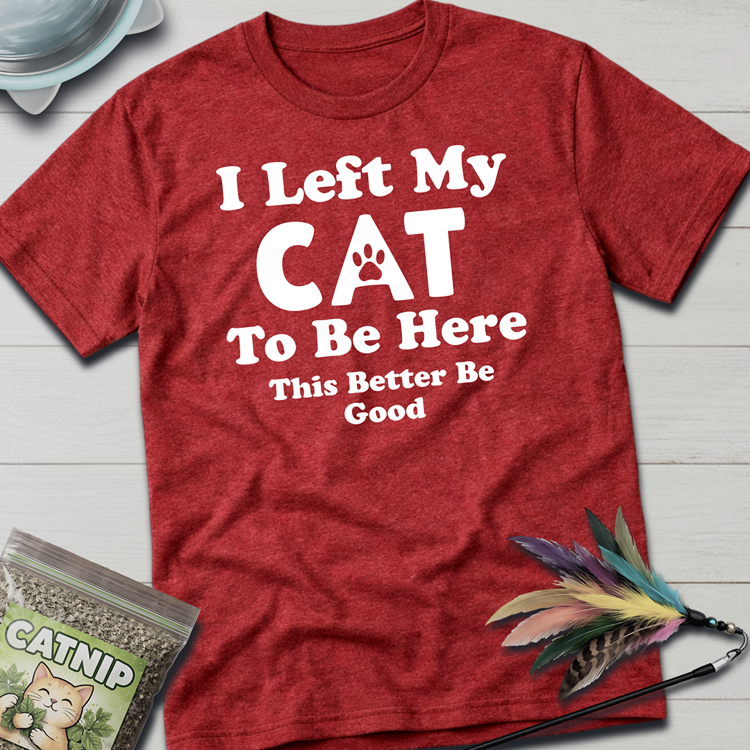 I Left My Cat T-Shirt