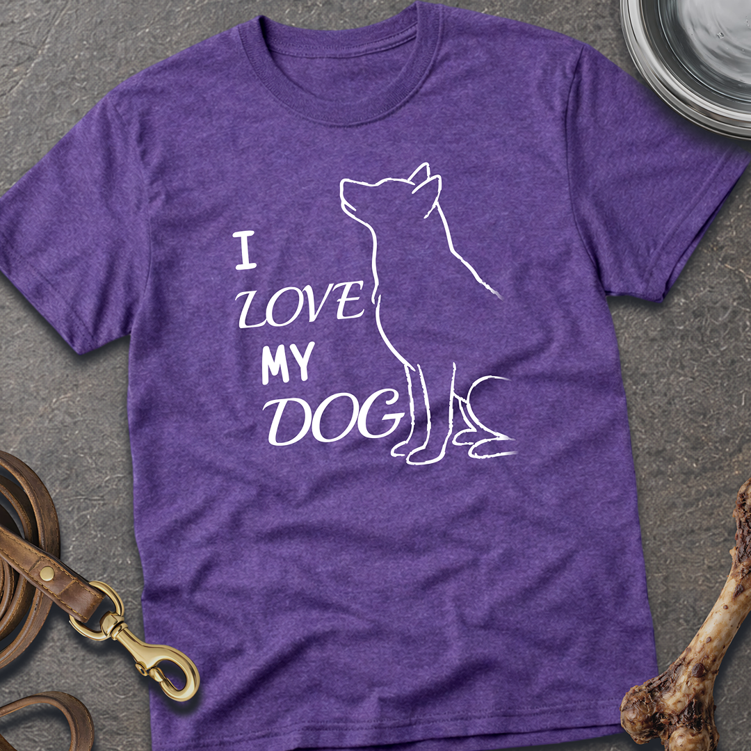 I Love My Dog T-Shirt