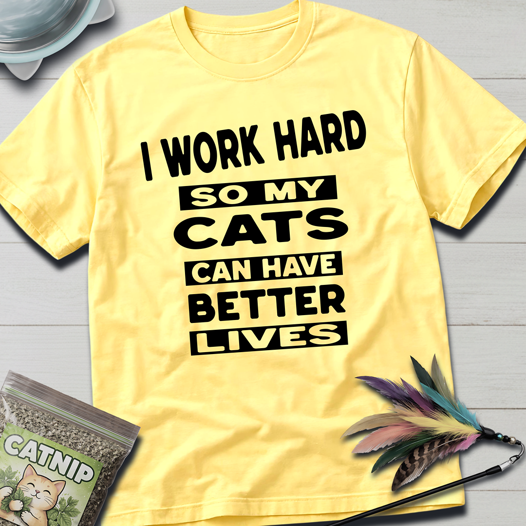 I Work Hard T-Shirt