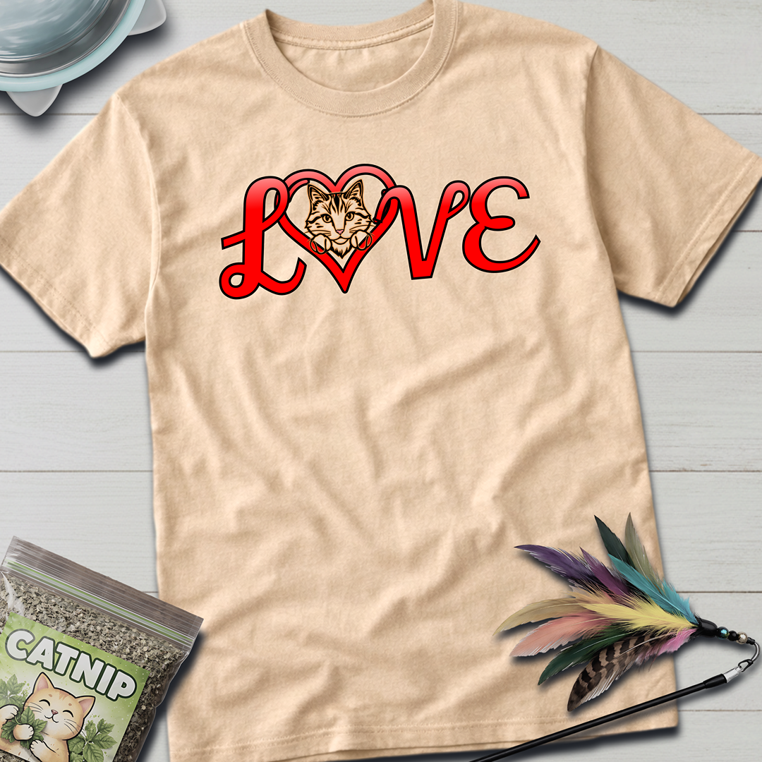 Love- Cat T-Shirt