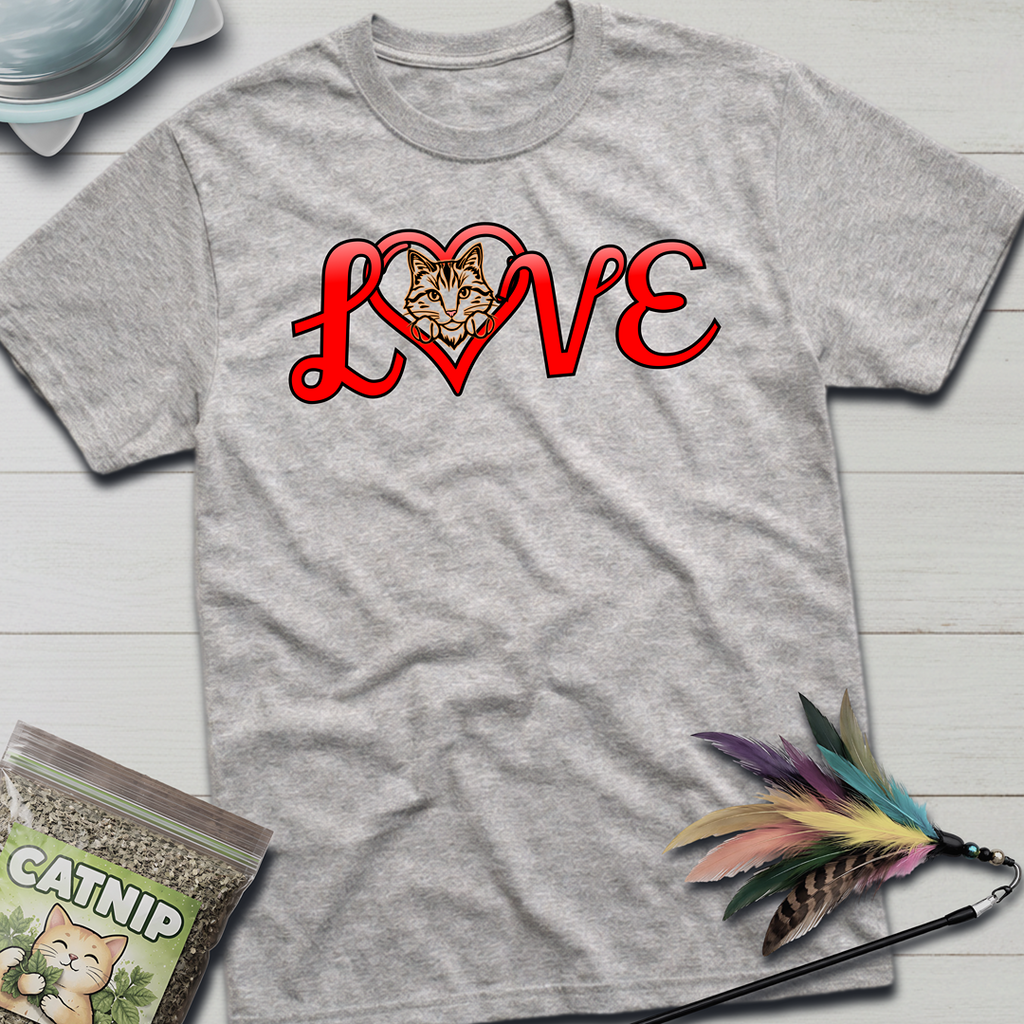 Love- Cat T-Shirt