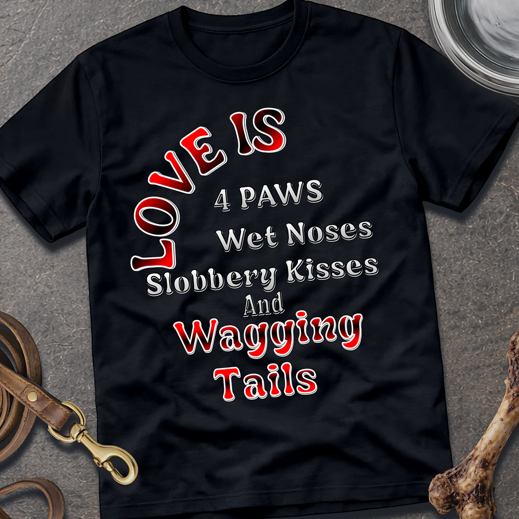 Love is 4 Paws- color T-Shirt