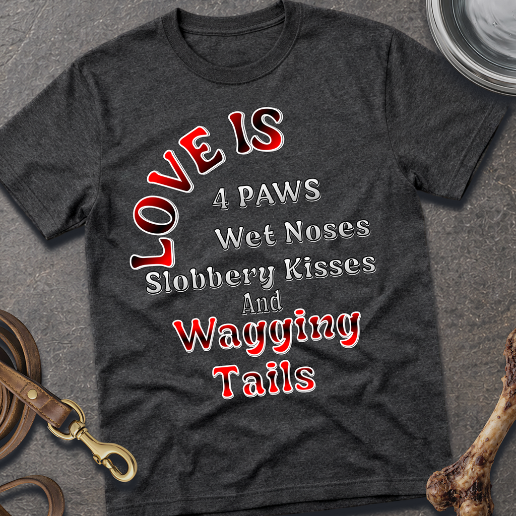 Love is 4 Paws- color T-Shirt