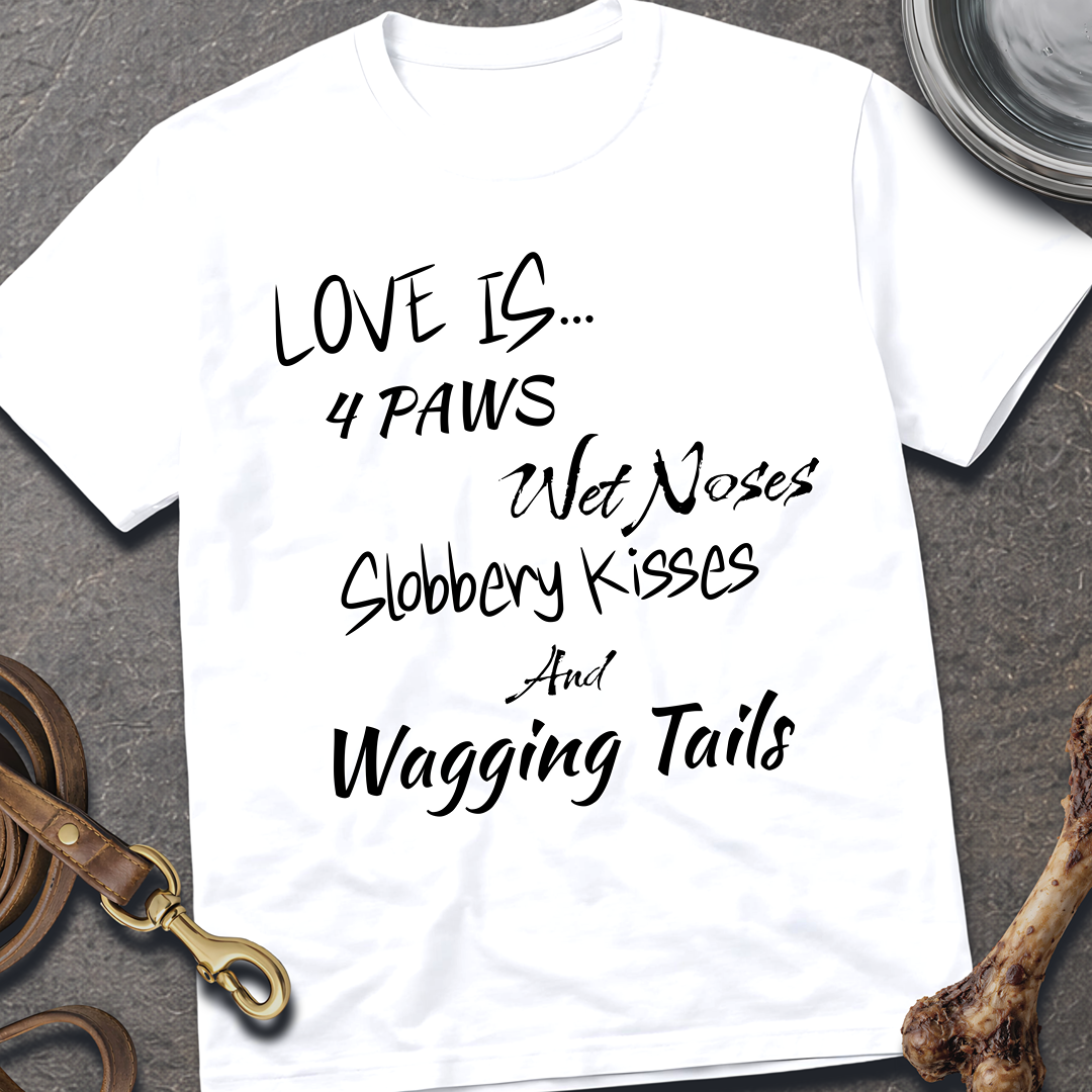 Love is 4 Paws T-Shirt