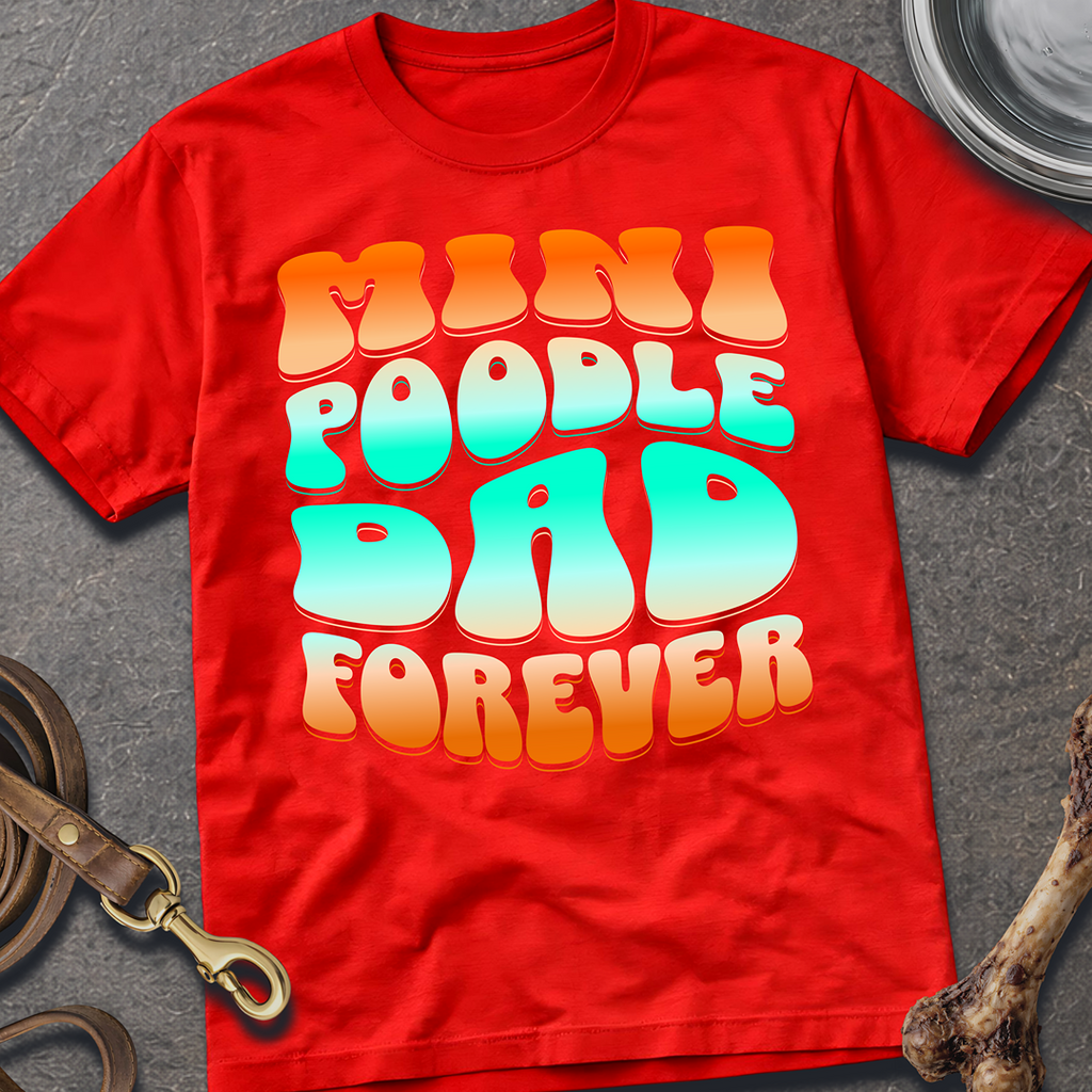 Mini Poodle Dad T-Shirt