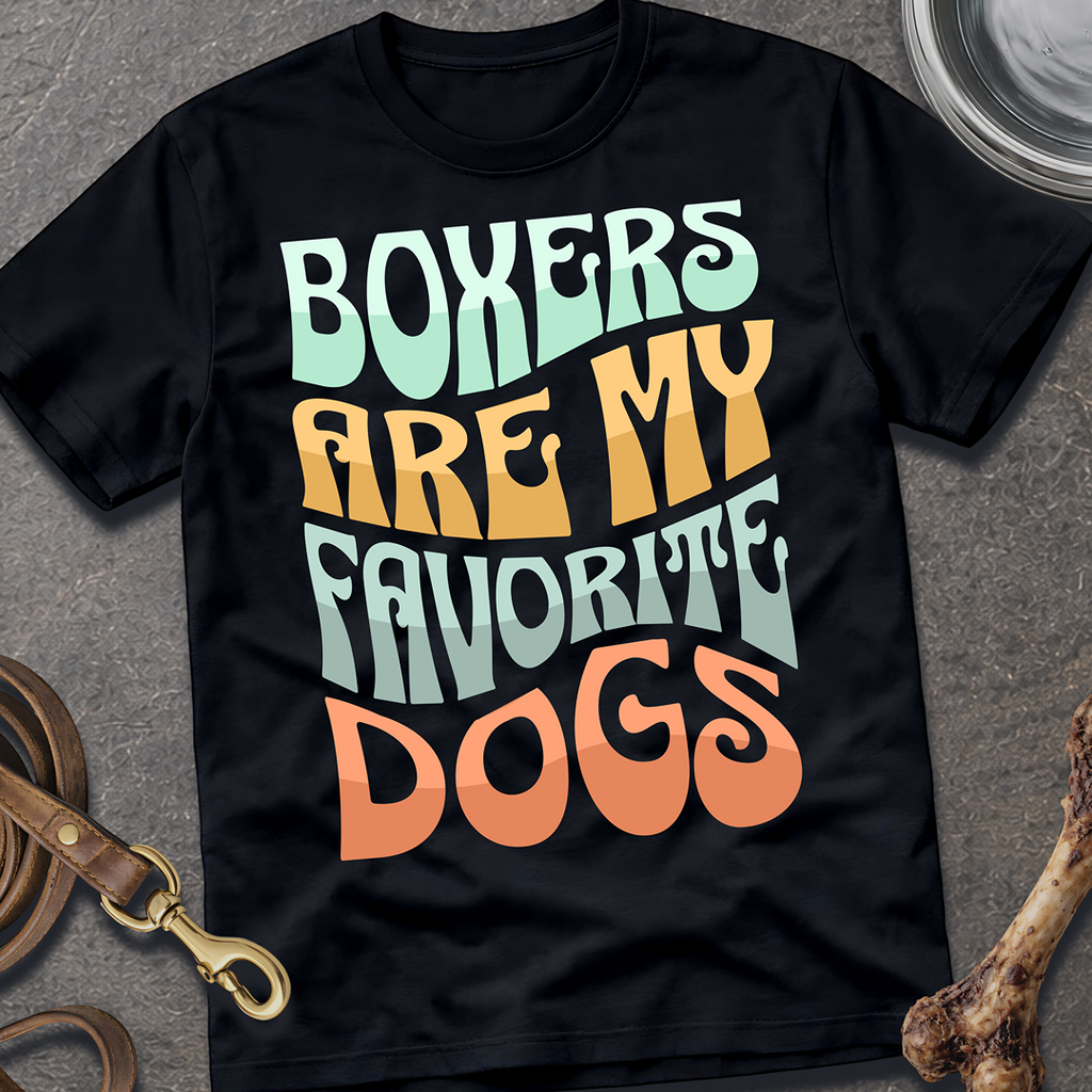 My Favorite Dogs- Boxer T-Shirt