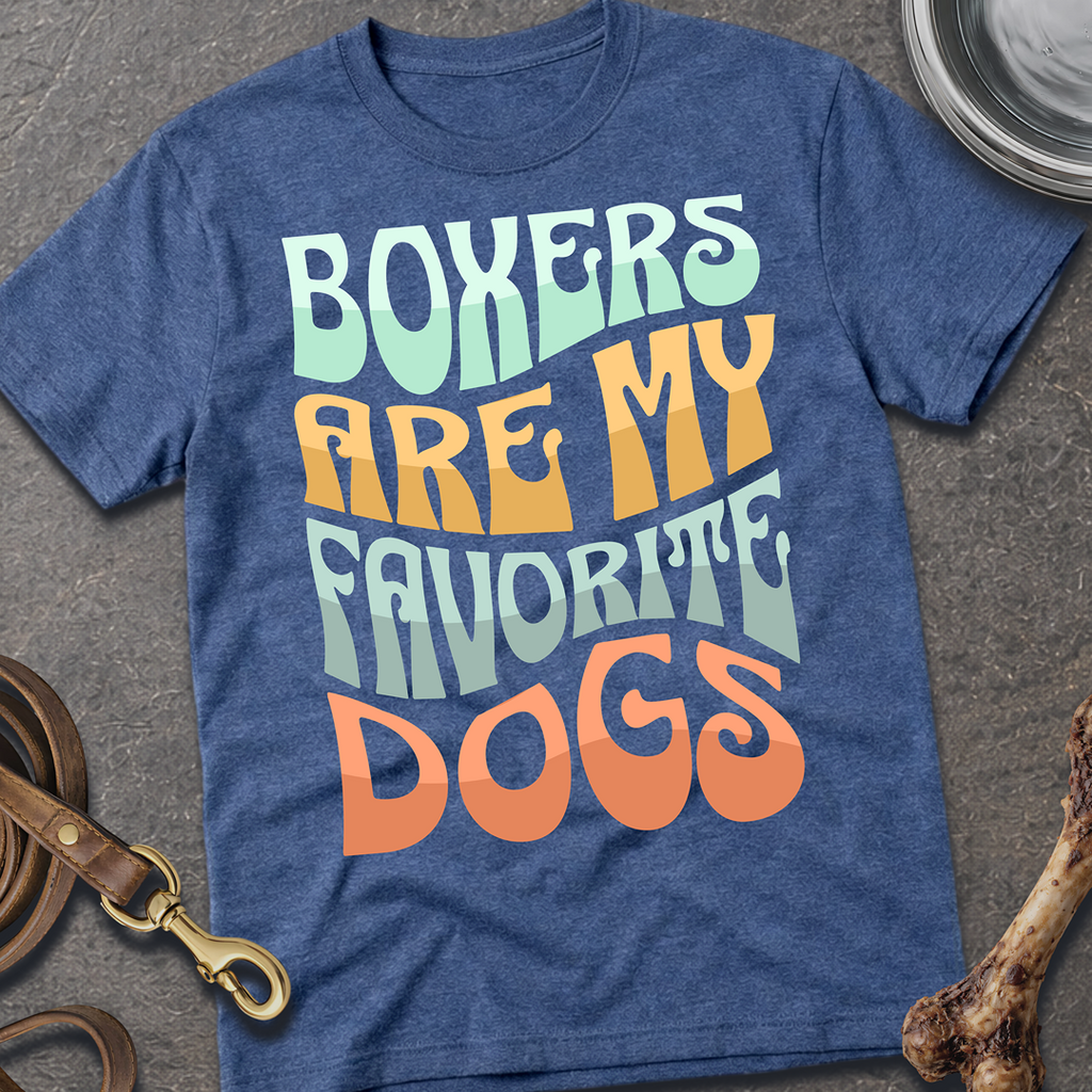 My Favorite Dogs- Boxer T-Shirt