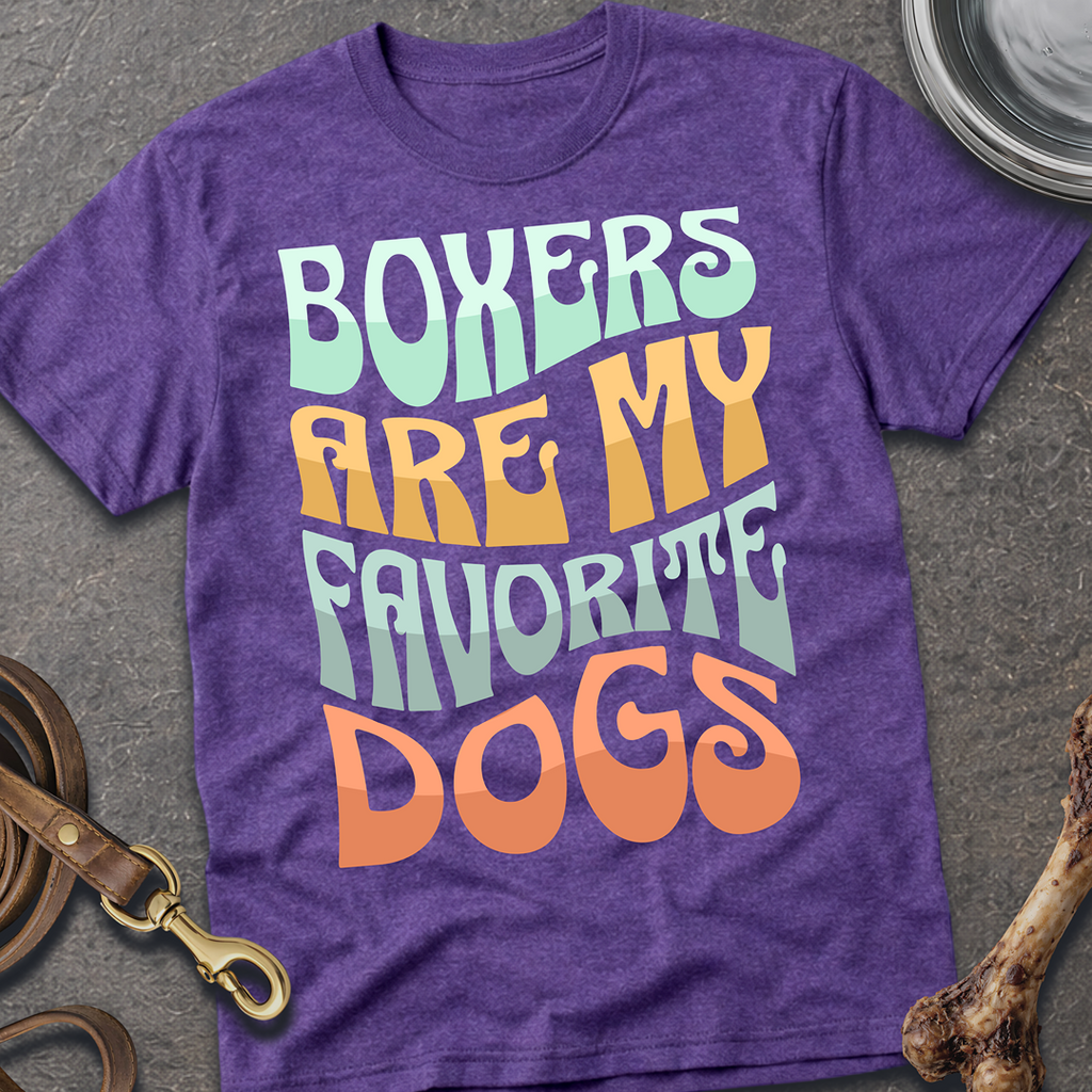 My Favorite Dogs- Boxer T-Shirt