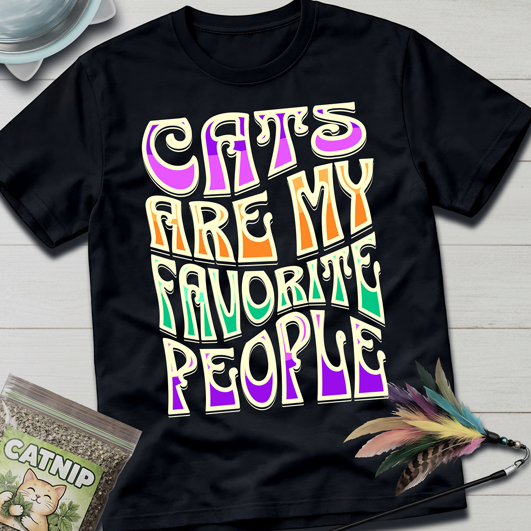 My Favorite People Cats T-Shirt
