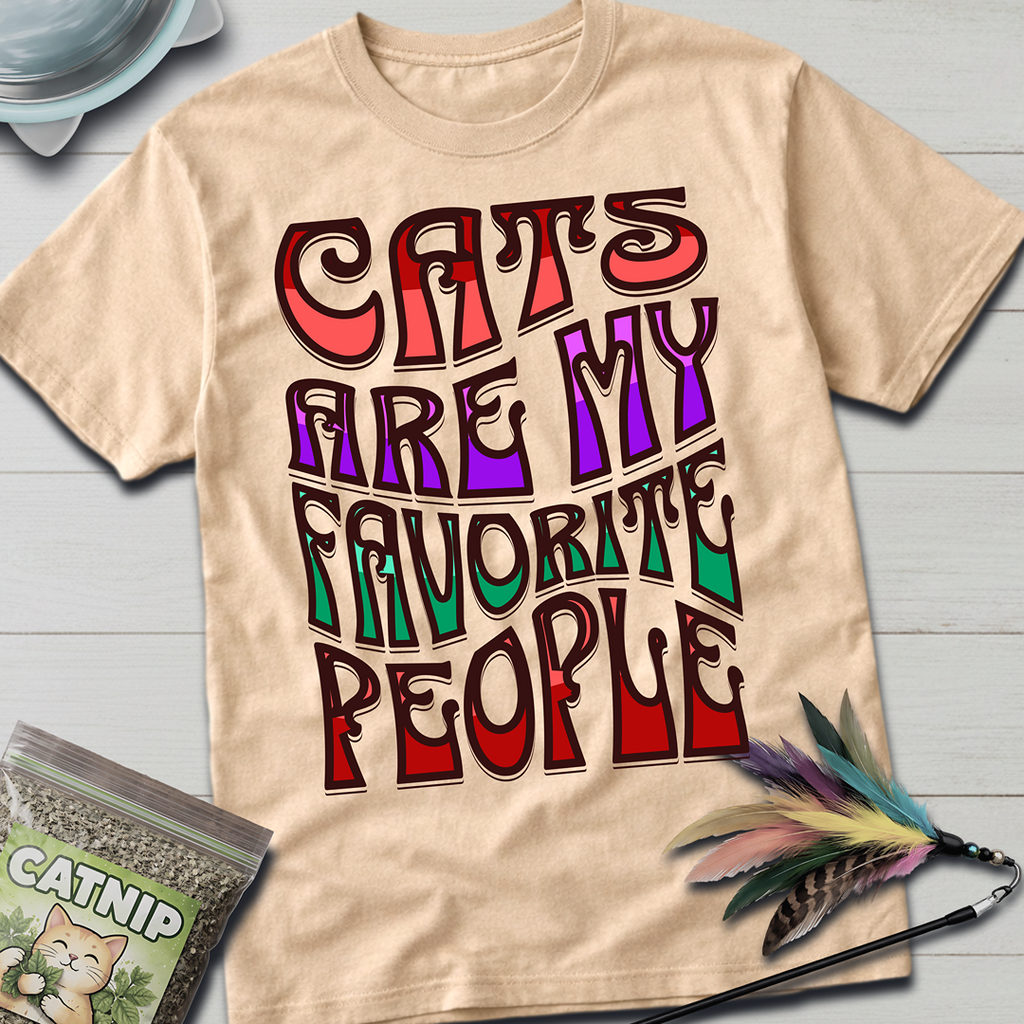 My Favorite People Cats T-Shirt