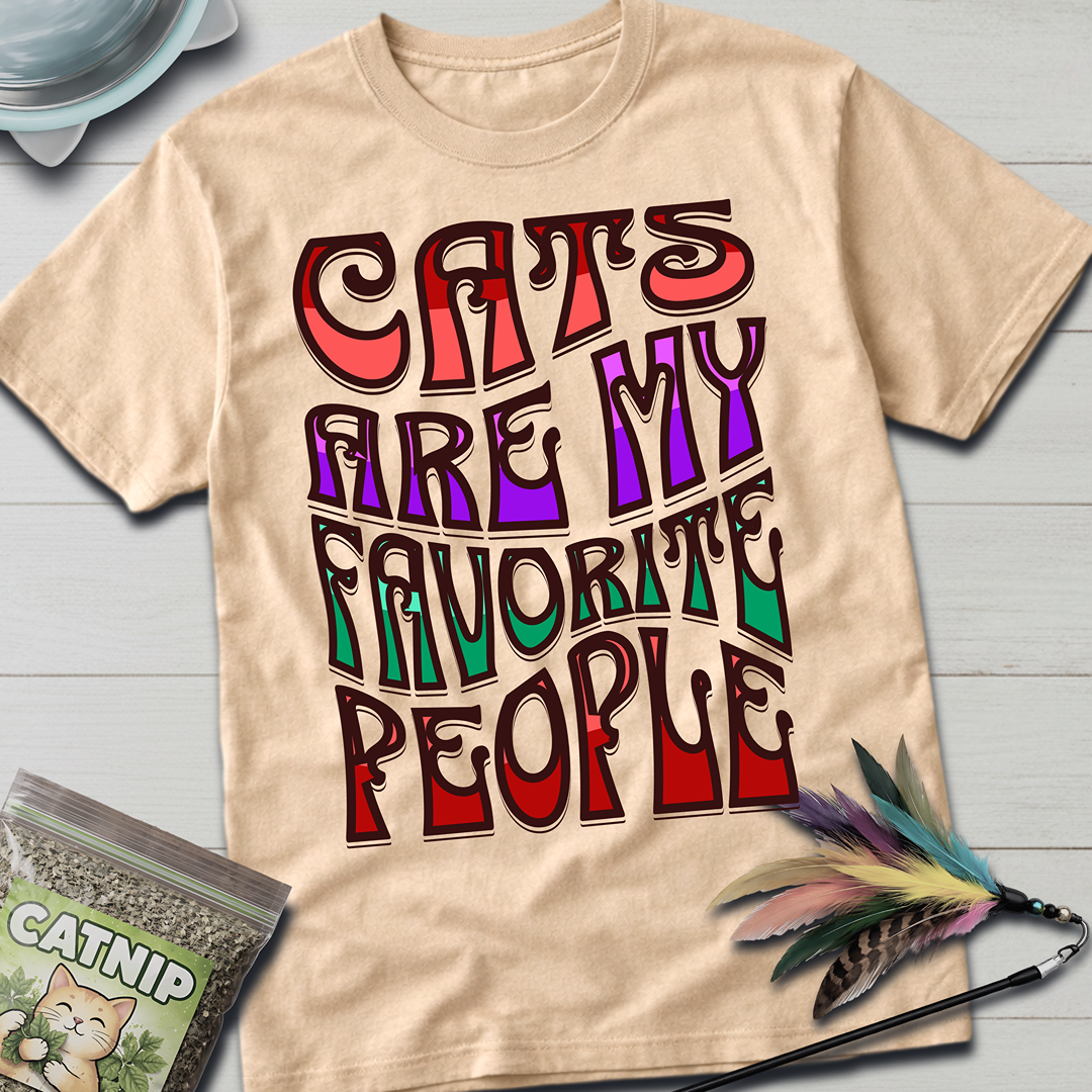 My Favorite People Cats T-Shirt