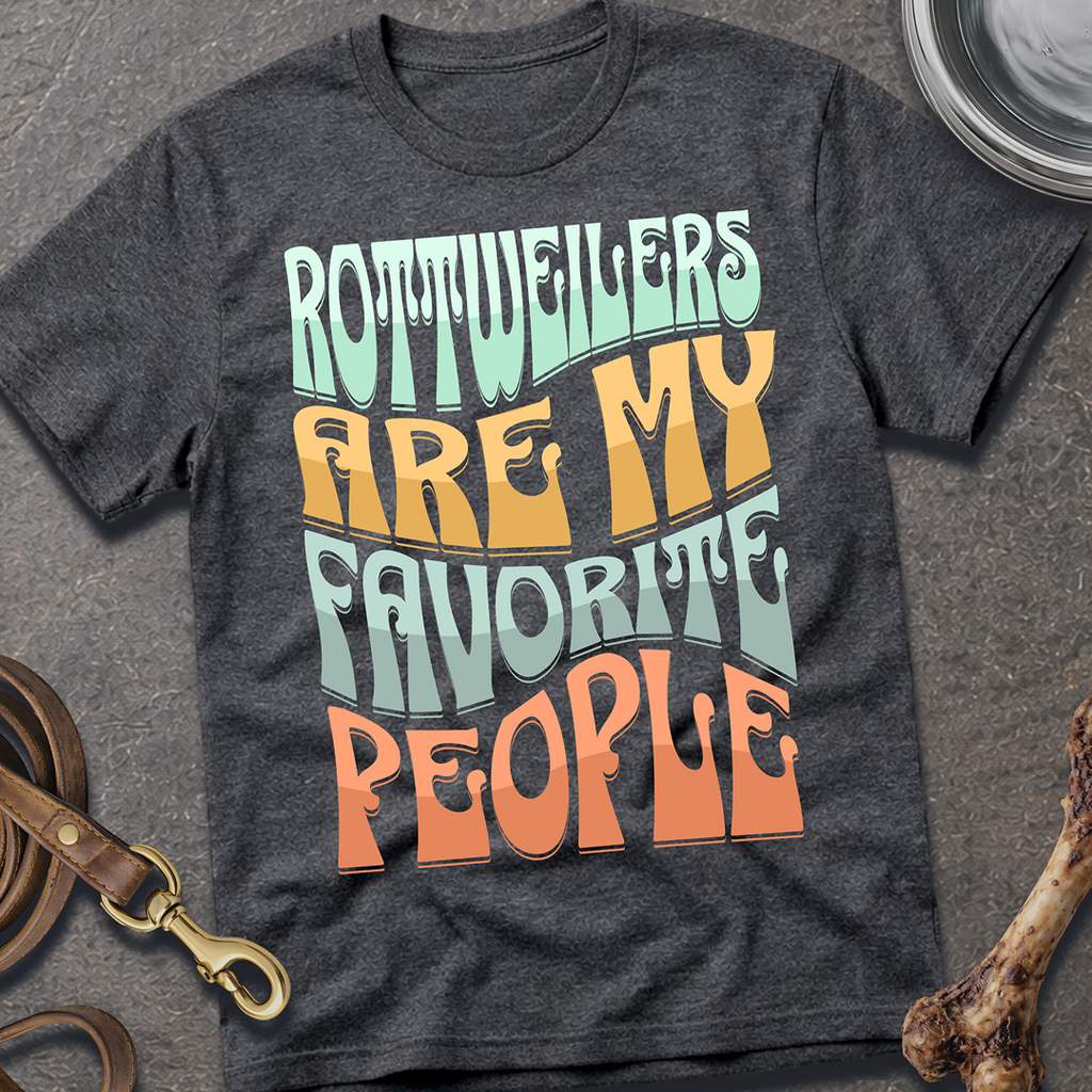My Favorite People Rottie T-Shirt