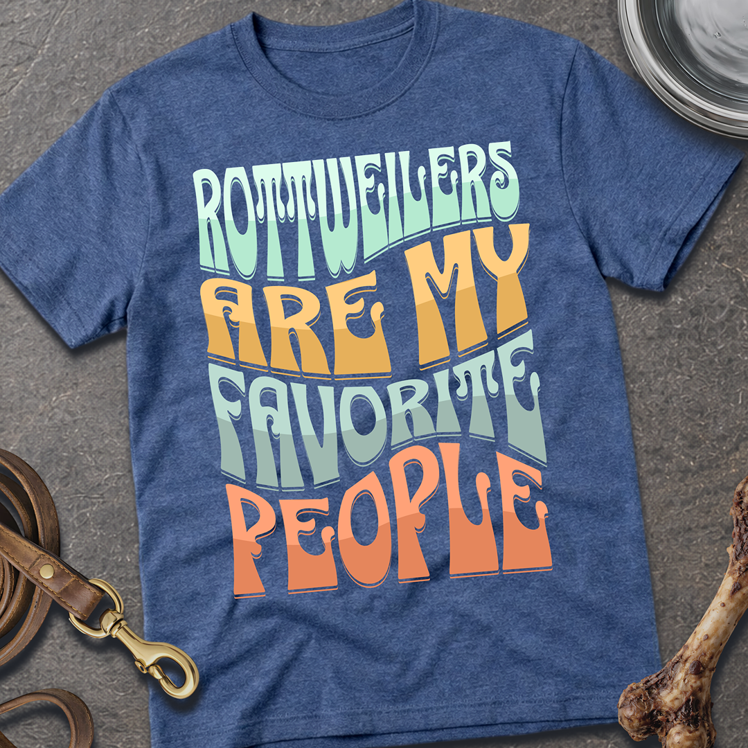 My Favorite People Rottie T-Shirt