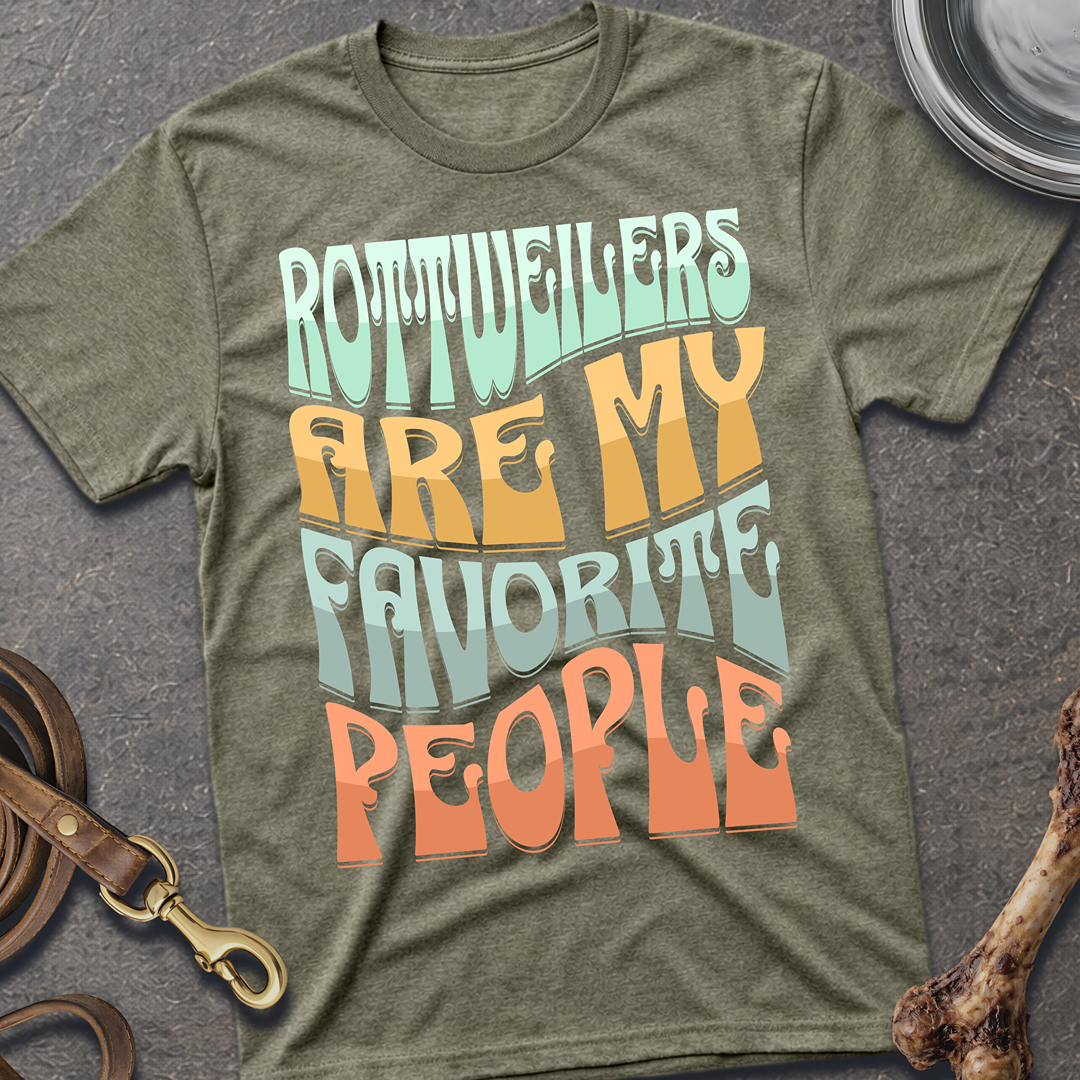 My Favorite People Rottie T-Shirt