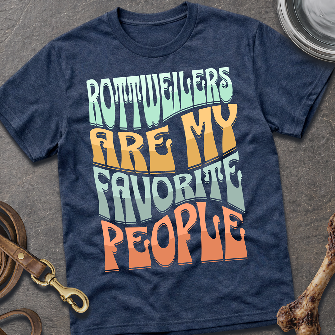 My Favorite People Rottie T-Shirt