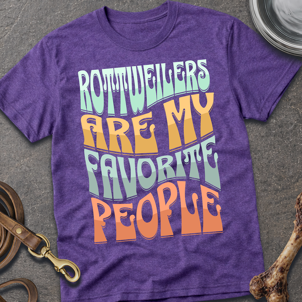 My Favorite People Rottie T-Shirt