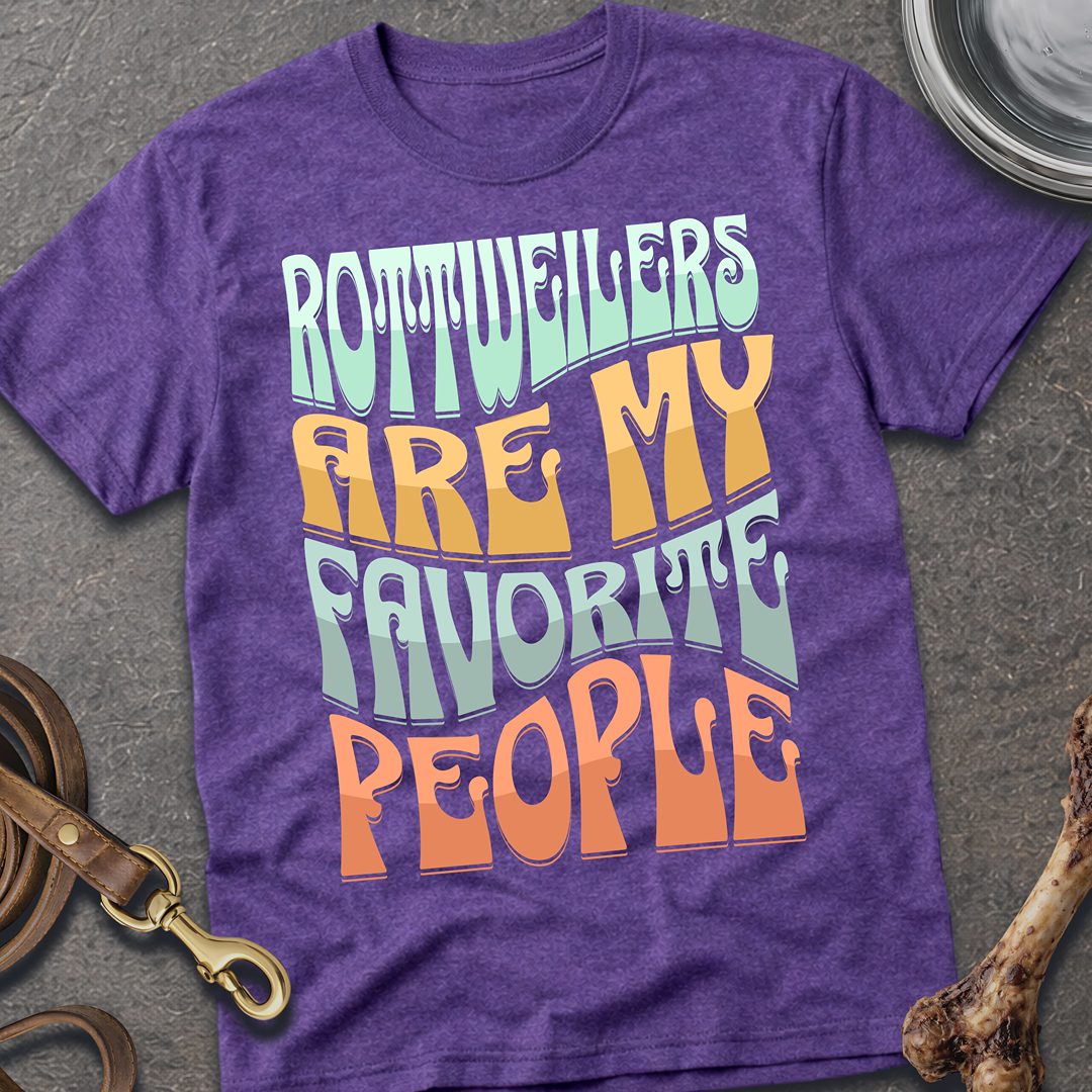 My Favorite People Rottie T-Shirt