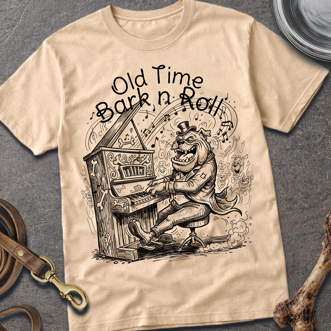 Old Time Bark n roll T-Shirt