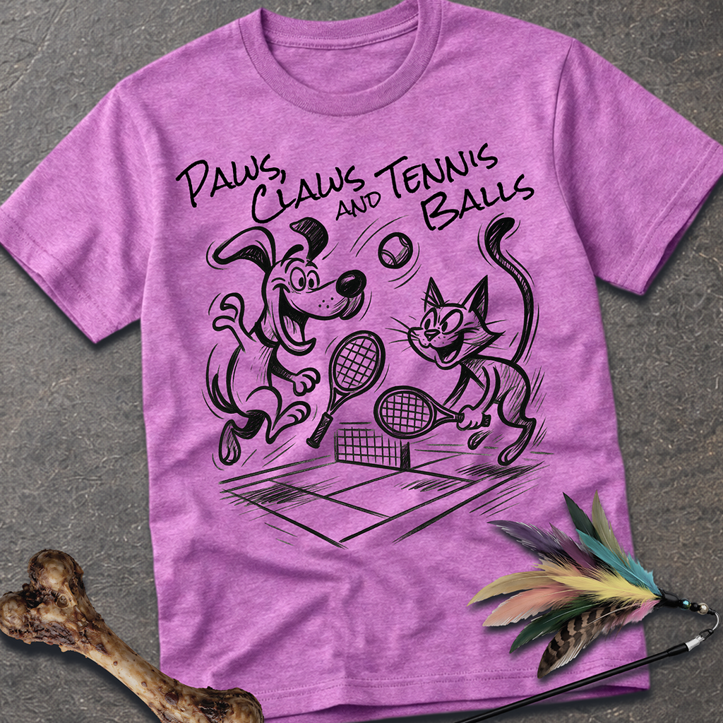 Paws, Claws and Tennis Balls T-Shirt