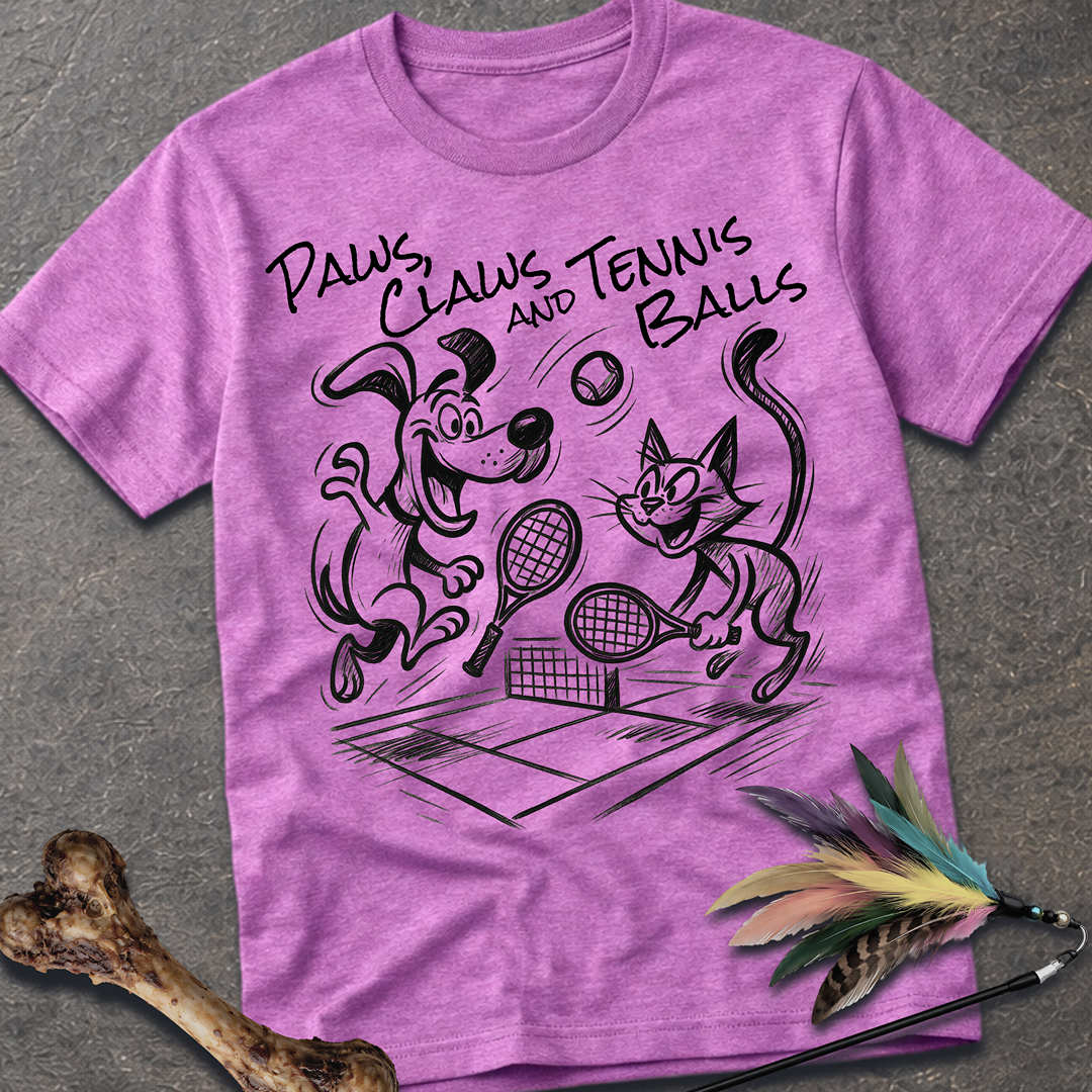 Paws, Claws and Tennis Balls T-Shirt