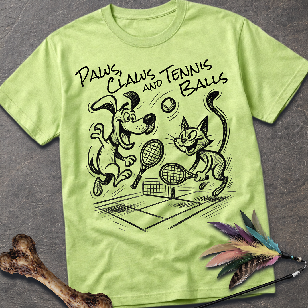 Paws, Claws and Tennis Balls T-Shirt