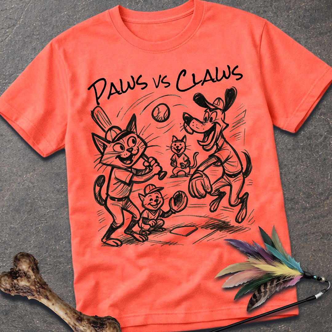 Paws vs Claws T-Shirt