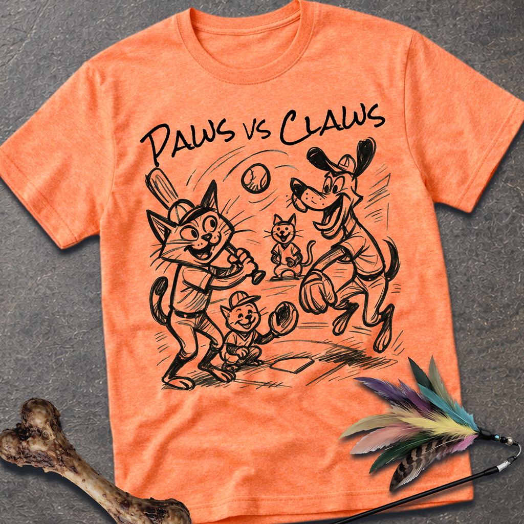 Paws vs Claws T-Shirt