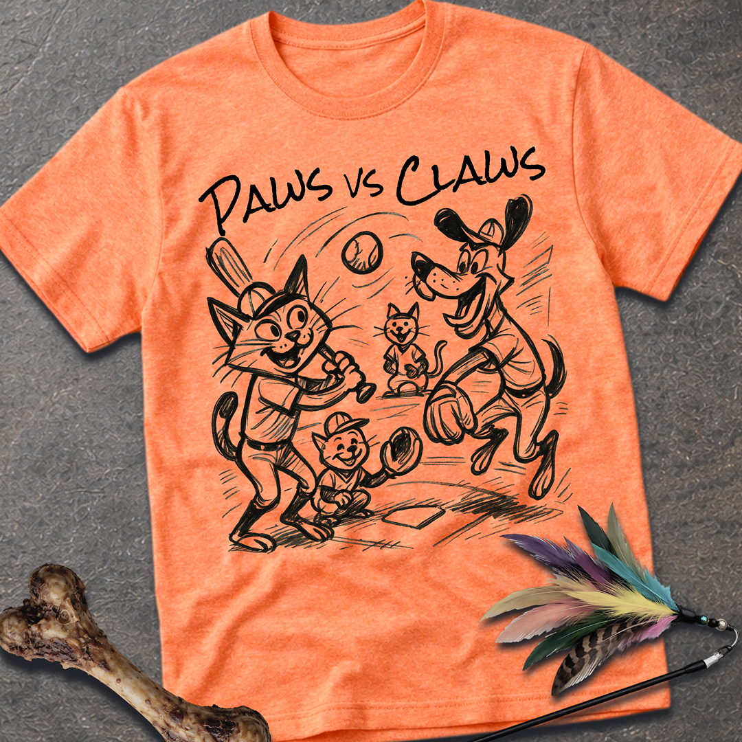 Paws vs Claws T-Shirt