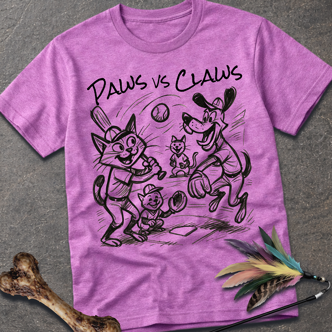 Paws vs Claws T-Shirt