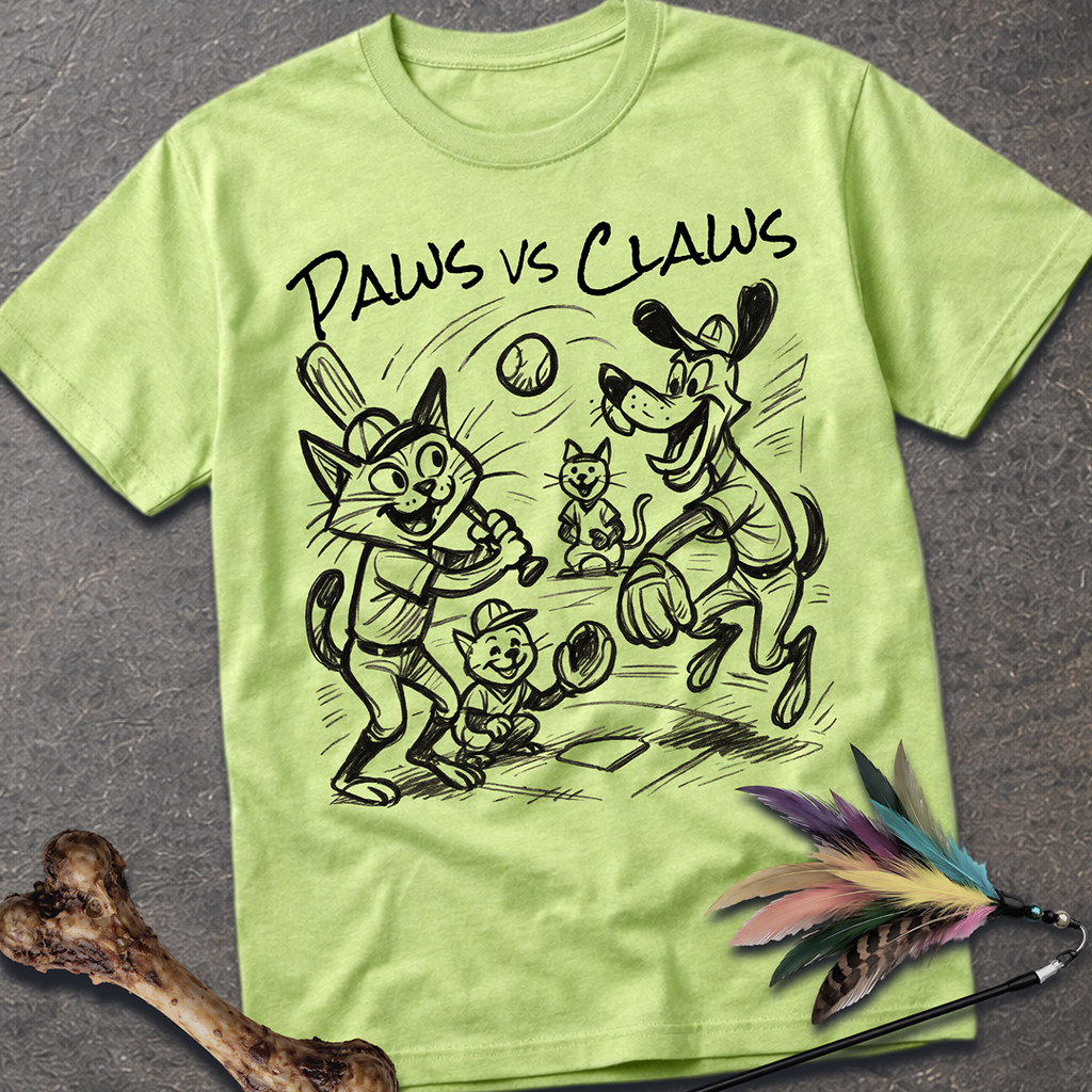 Paws vs Claws T-Shirt