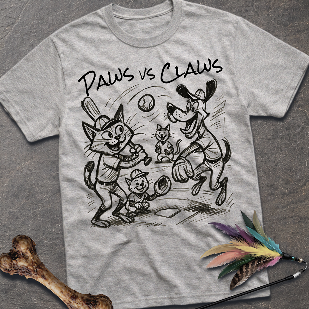 Paws vs Claws T-Shirt