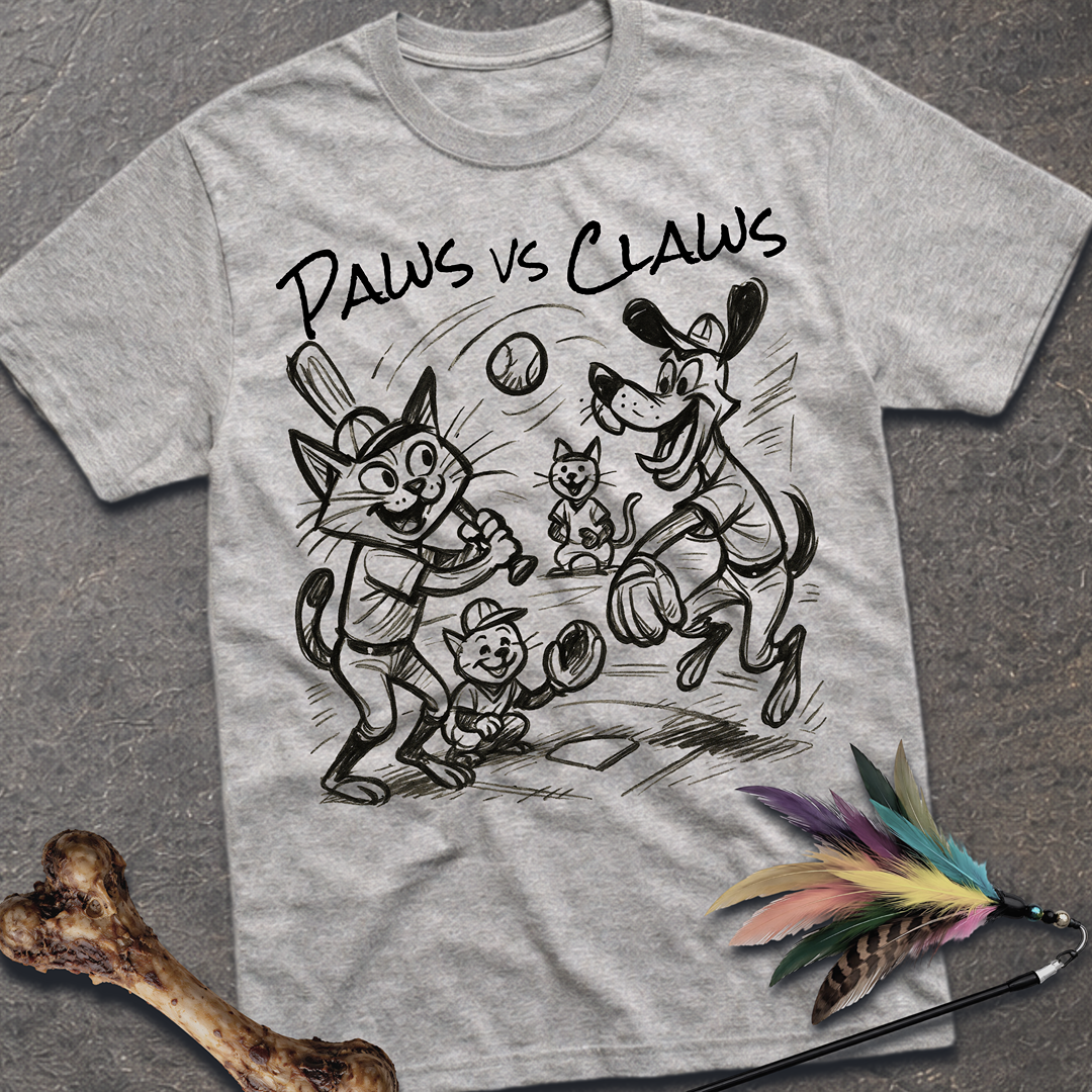 Paws vs Claws T-Shirt