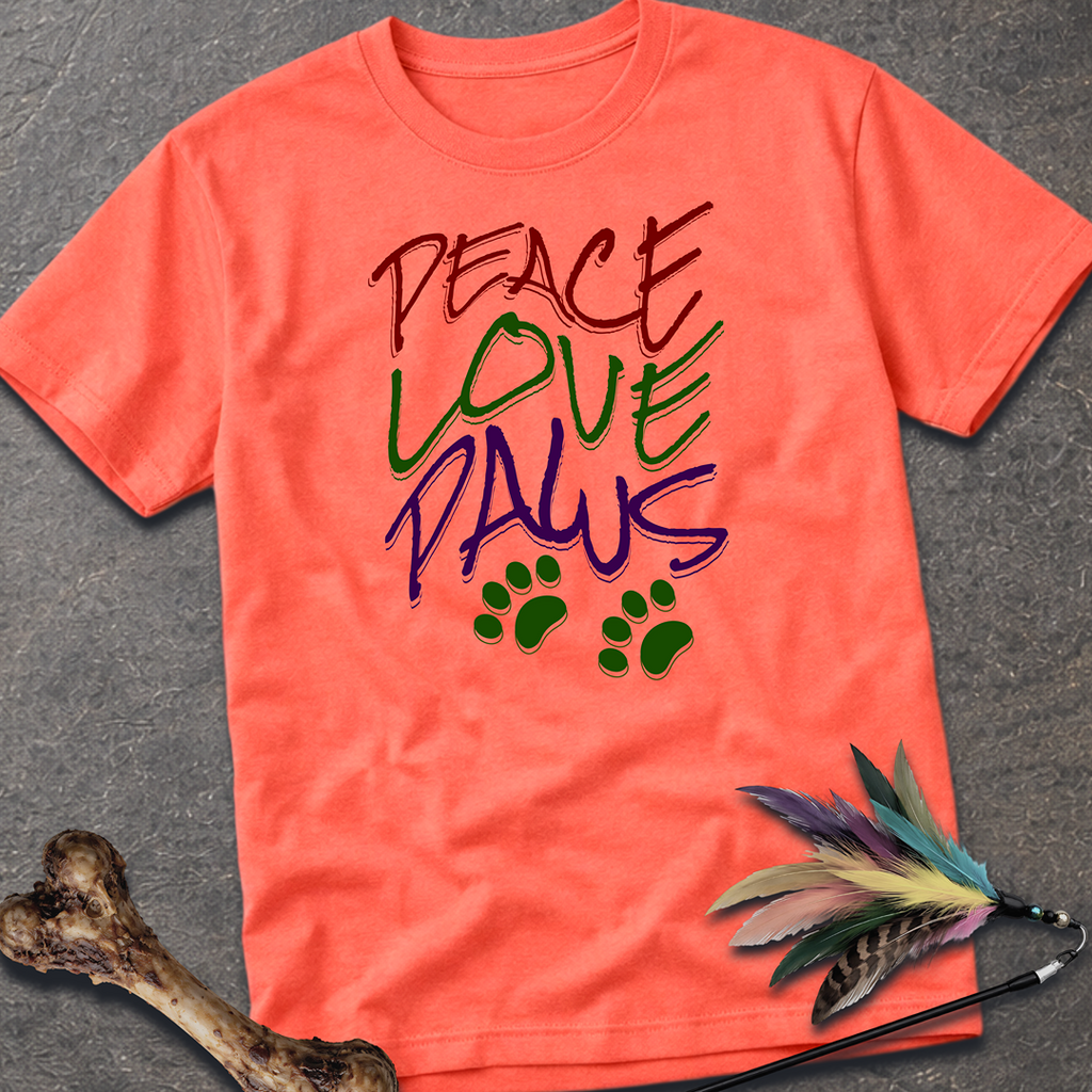 Peace, Love, Paws T-Shirt