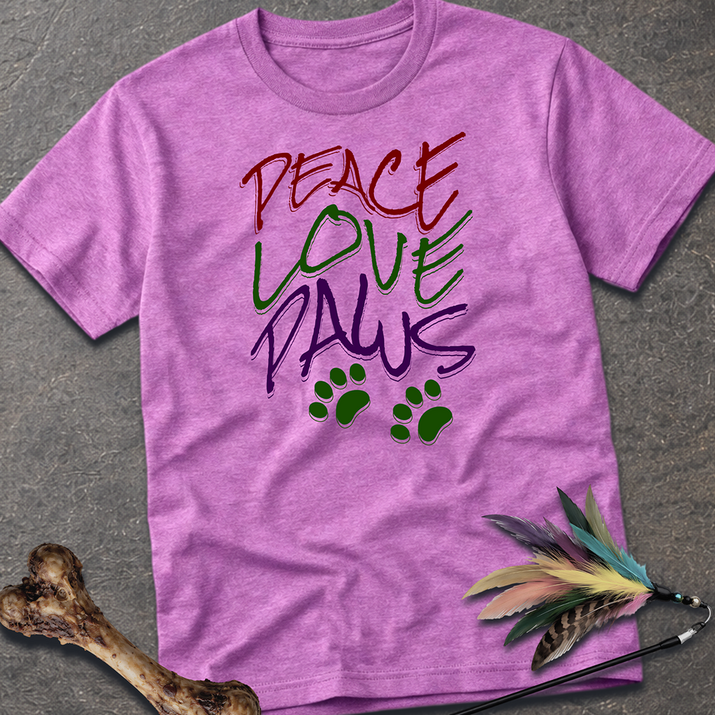 Peace, Love, Paws T-Shirt