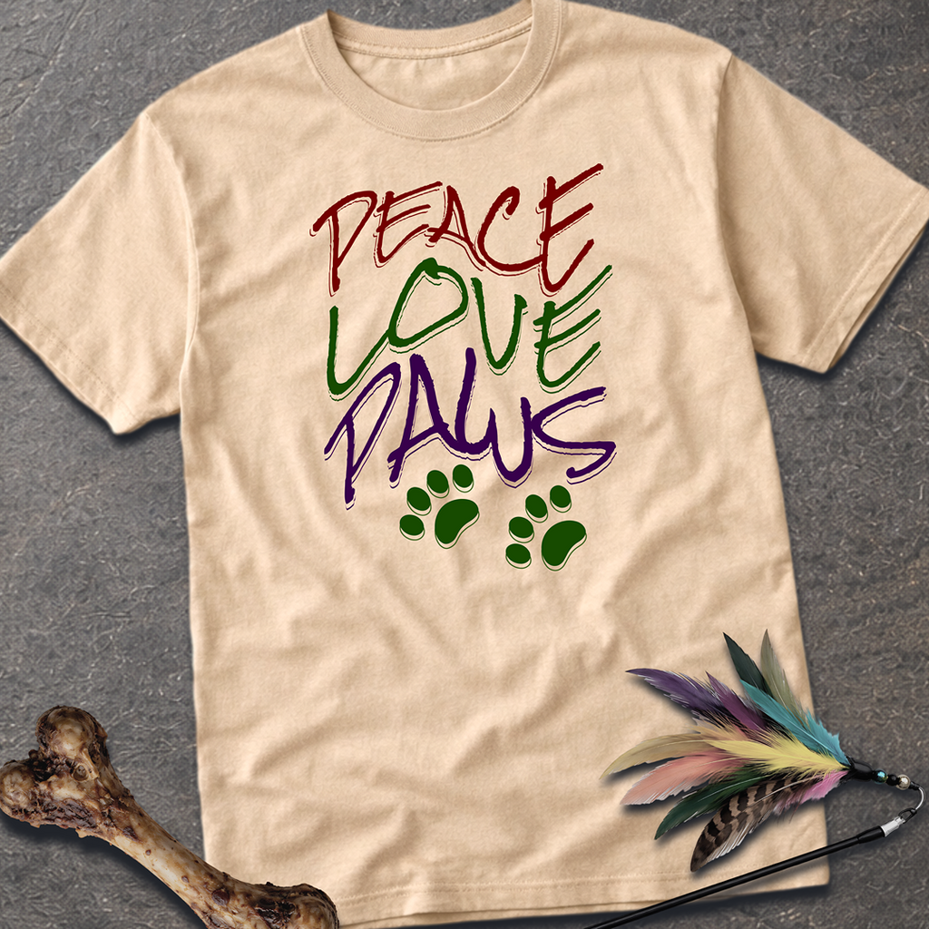 Peace, Love, Paws T-Shirt