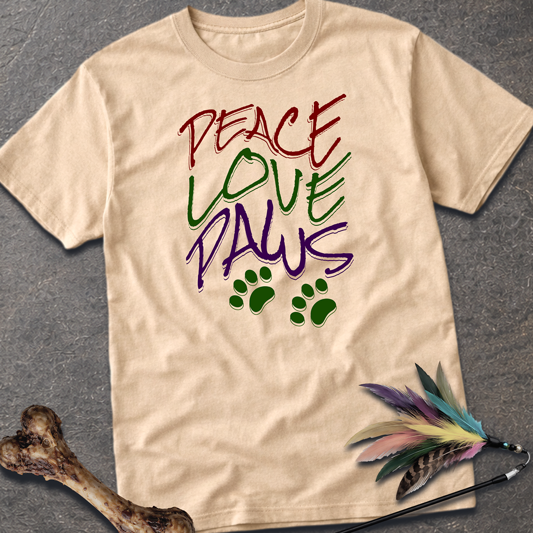 Peace, Love, Paws T-Shirt