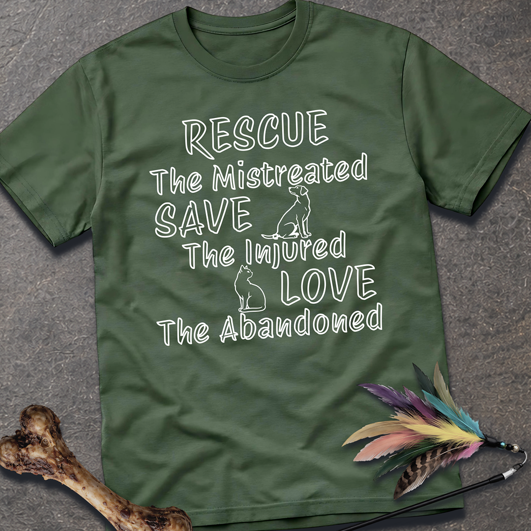 Rescue Save Love T-Shirt