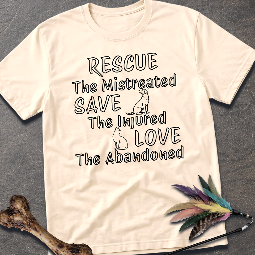 Rescue Save Love T-Shirt