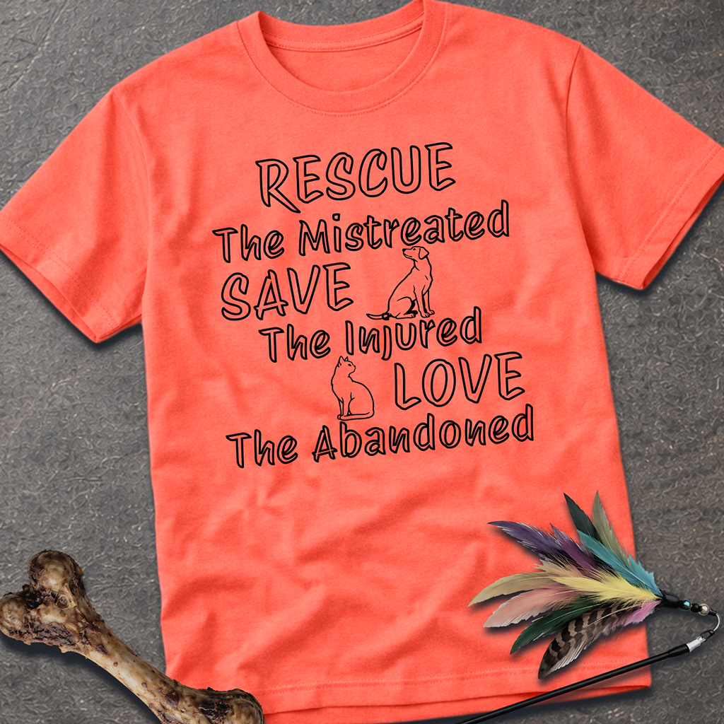 Rescue, Save, Love T-Shirt